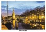 Ansichtkaart	Amsterdam	Montelbaanstoren, Verzamelen, Verzenden, 1980 tot heden, Gelopen, Noord-Holland