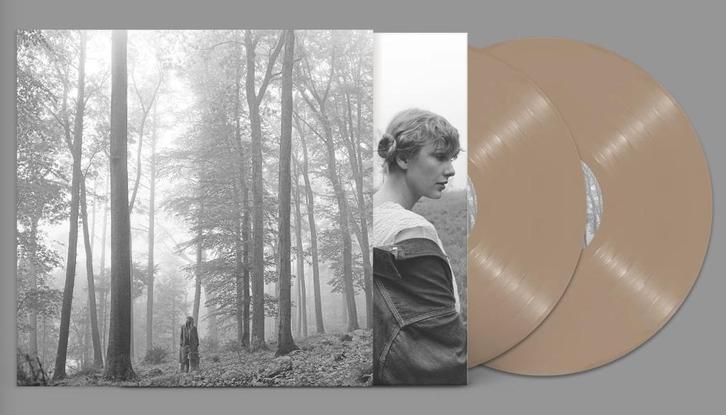 Vinyl 2LP Taylor Swift Folklore - In The Trees BROWN NIEUW, Cd's en Dvd's, Vinyl | Pop, Nieuw in verpakking, 2000 tot heden, 12 inch