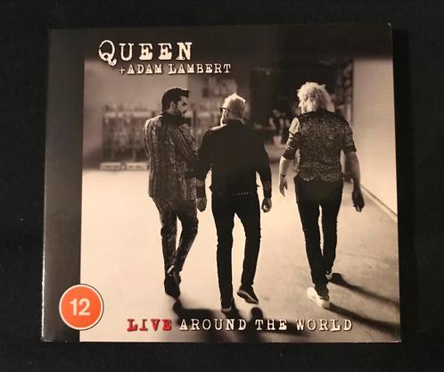 Queen & Adam Lambert - Live Around The World (CD+DVD), Cd's en Dvd's, Cd's | Rock, Zo goed als nieuw, Poprock, Ophalen of Verzenden