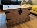 Kist / salontafel, Huis en Inrichting, Woonaccessoires | Kisten, Ophalen, Gebruikt, 50 tot 100 cm, Eikenhout