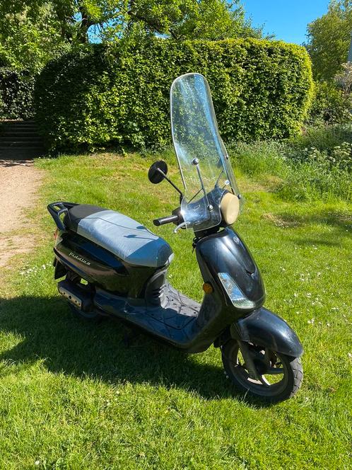 SYM Fiddle II, Fietsen en Brommers, Scooters | SYM, Gebruikt, Fiddle, Maximaal 25 km/u, Benzine, Ophalen