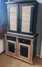 Landelijke kledingkast, Huis en Inrichting, Kasten | Kledingkasten, Ophalen, 50 tot 100 cm, Zo goed als nieuw, 150 tot 200 cm