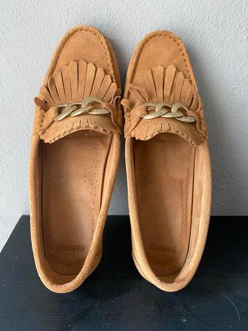 Cognac kleur mocassins mt 40 beschikbaar voor biedingen