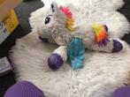 Unicorn knuffel eenhoorn, Ophalen of Verzenden, Zo goed als nieuw