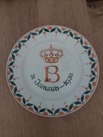 Geboorte bord Prinses Beatrix, Ophalen of Verzenden, Zo goed als nieuw, Servies