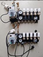 2 x Robot verdeler 5 groeps met pomp, Doe-het-zelf en Verbouw, Verwarming en Radiatoren, Minder dan 30 cm, Overige typen, Minder dan 60 cm