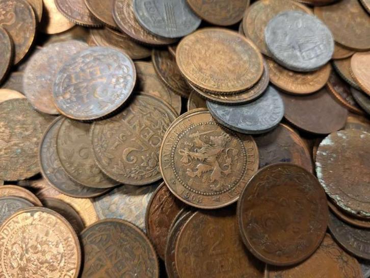 Lot 10 stuks 2,5 cent 1877-1941, Postzegels en Munten, Munten | Nederland, Setje, Overige waardes, Koningin Wilhelmina, Ophalen of Verzenden