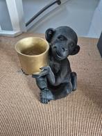 Aap met plantenbakje, Ophalen, Rond, Minder dan 30 cm