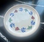 Boerenbont Gebakschotel- 32 cm, Huis en Inrichting, Ophalen of Verzenden, Aardewerk, Boerenbont, Schaal of Schalen