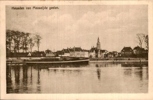 heusden . maaszijde, Verzamelen, Ansichtkaarten | Nederland, Gelopen, Noord-Brabant, Voor 1920, Verzenden