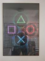 Play station 100 x 70 cm in zware aluminium lijst, Antiek en Kunst, Ophalen
