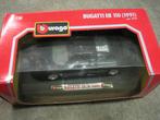 Bburago Bugatti EB 110 (1991) 1:24 kleur zwart, Hobby en Vrije tijd, Modelauto's | 1:24, Ophalen of Verzenden, Nieuw, Auto, Bburago