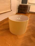 Crème lampenkap, 25 tot 50 cm, Rond, Ophalen of Verzenden, Zo goed als nieuw