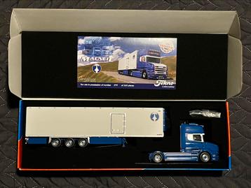 Scania Torpedo Topline met 3-assige koeloplegger beschikbaar voor biedingen