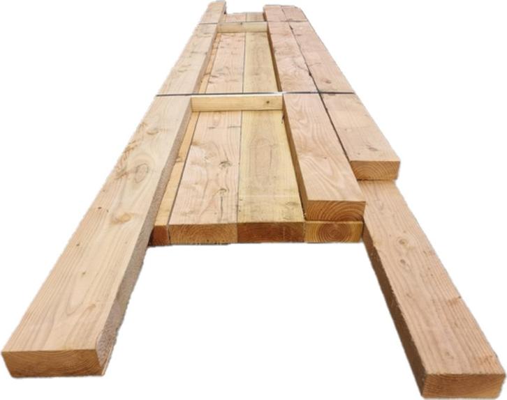 Douglas balken fijnbezaagd 7 cm dik - nr: tb51, Tuin en Terras, Palen, Balken en Planken, Nieuw, Balken, 250 cm of meer, Ophalen