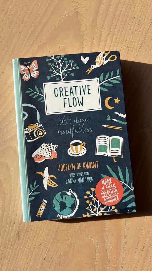 Boek Creative Flow - 365 dagen mindfulness, Boeken, Ophalen of Verzenden, Nieuw, Overige onderwerpen