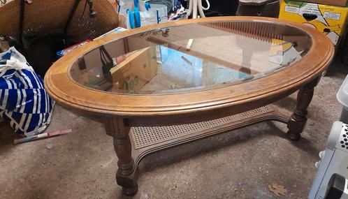 Prachtige ovale salontafel, Huis en Inrichting, Tafels | Salontafels, Zo goed als nieuw, Minder dan 50 cm, 50 tot 100 cm, Ovaal
