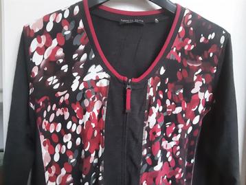 Roberto Sarto Vest. Grijs roze wit. L 44  beschikbaar voor biedingen