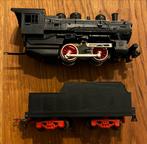 Zwarte locomotief met kolenwagen | Lima, Gebruikt, Ophalen of Verzenden, Analoog, Lima