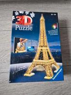 Puzzel Eiffeltoren met licht 3D Ravenburger, Ophalen of Verzenden, Minder dan 500 stukjes, Zo goed als nieuw, Rubik's of 3D-puzzel
