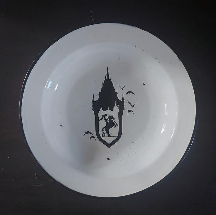 Efteling Raveleijn diep bord, Verzamelen, Efteling, Gebruikt, Gebruiksvoorwerp, Ophalen of Verzenden