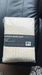 Corduroy dekbedovertrek 240x220, Ophalen of Verzenden, Nieuw, Tweepersoons, Dekbedovertrek