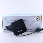 i-tec USB-C Dual Display Docking Station with Power Delivery, Computers en Software, Laptop-opladers, Flex Ltd., Zo goed als nieuw