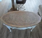 Brocante Salontafel met Krasvaste Waslaag, Antiek en Kunst, Ophalen