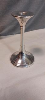 Eugenio Stancampiano tulp kandelaar 925, Gebruikt, Ophalen of Verzenden, Zilver, Kandelaar