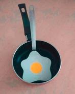 Mini steelpan eierpan met spatel. Doorsnede pan 12 cm, Ophalen of Verzenden, Nieuw