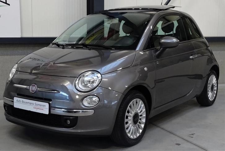 Fiat 500 1.2 "LOUNGE" - AIRCO - S/K DAK ! - BLUETOOTH - LM V, Auto's, Fiat, Bedrijf, Te koop, ABS, Airbags, Airconditioning, Bluetooth