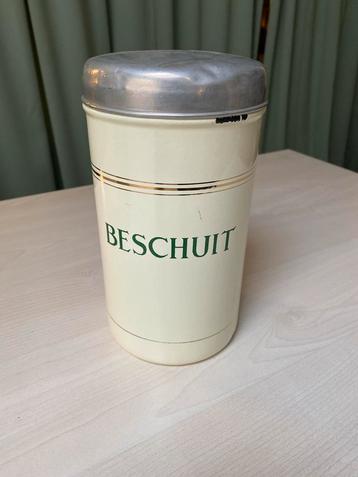 Vintage Beschuitbus beschikbaar voor biedingen