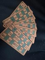 Antieke bingo kaarten, Ophalen of Verzenden