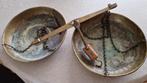antieke koperen hangweegschaal, Antiek en Kunst, Antiek | Koper en Brons, Ophalen of Verzenden, Koper