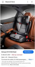 Maserati Autostoel met Isofix en Bekerhouders, Overige merken, Gebruikt, Afneembare rugleuning, Ophalen of Verzenden