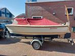 Ijselvlet Sloep met inboard moter en trailer, Watersport en Boten, Sloepen, Ophalen, 10 tot 30 pk, Binnenboordmotor, 6 meter of meer