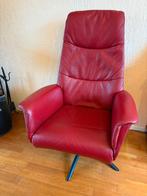 Nette relax fauteuil rood, Ophalen, Zo goed als nieuw, 75 tot 100 cm, 50 tot 75 cm