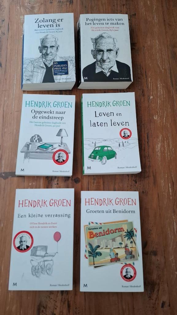 Te koop 6 boeken van Hendrik Groen, Boeken, Literatuur, Zo goed als nieuw, Ophalen of Verzenden