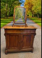 Prachtige sfeervolle Biedermeier commode 1875, Ophalen, 50 tot 70 cm, Voetruimte, 100 cm of meer