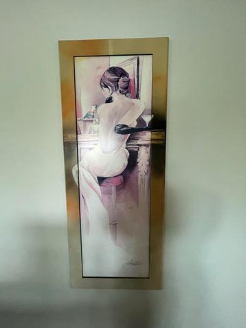 Set van 4 Klassieke Schilderijen 133x55cm beschikbaar voor biedingen