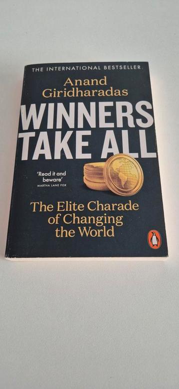 Winners Take All - Anand Giridharadas beschikbaar voor biedingen