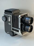 Mamiya C220 met 135mm F/4.5 lenzen, Audio, Tv en Foto, Fotocamera's Analoog, Ophalen of Verzenden, Zo goed als nieuw, Spiegelreflex