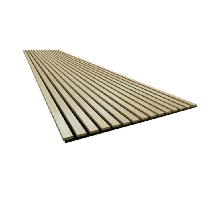 Akoustisch wandpaneel 1 paneel over - natuureik, Doe-het-zelf en Verbouw, Platen en Panelen, Nieuw, Overige materialen, Minder dan 20 mm
