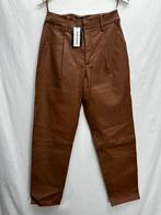 Enes leren broek 38 €699 annie camel, Kleding | Dames, Maat 38/40 (M), Bruin, Ophalen of Verzenden, Zo goed als nieuw
