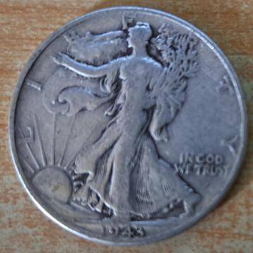 Verenigde Staten, Half Dollar 1943 - zilver beschikbaar voor biedingen