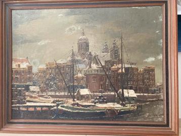 Schilderij Hans Lenteman Amsterdam beschikbaar voor biedingen
