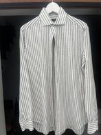 Linnen shirt Barba Napoli mt. 40, Verzenden, Halswijdte 39/40 (M), Zo goed als nieuw, Wit