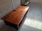 Eiken salontafel, Ophalen, Gebruikt, 50 tot 75 cm, Eikenhout