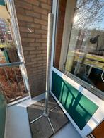 Tegelvoet 30x30 cm stoeptegels + mast 150 cm voor schotel, Ophalen, Gebruikt, Mast
