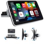 Single 1 DIN autoradio met Apple CarPlay Android Auto, Ophalen, Zo goed als nieuw